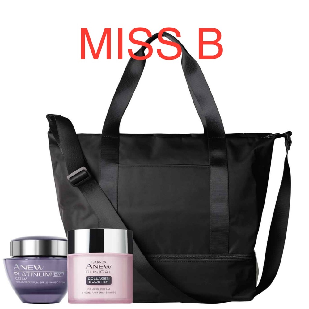 Abon Weekend Getaway Tote Bag with Skincare Set